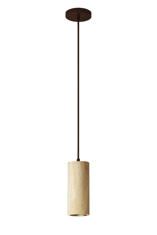 Travertin Hanglamp Moss - Japandi Design