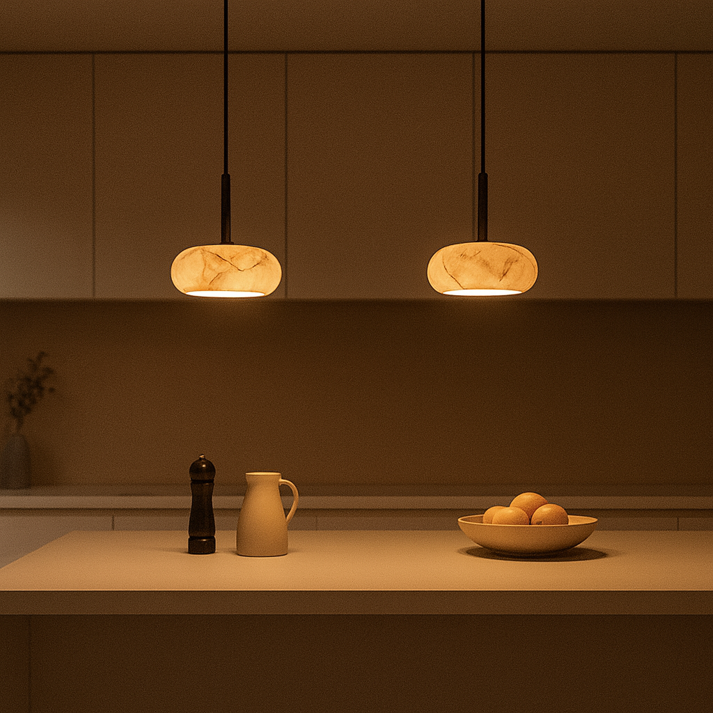 Steen lampen