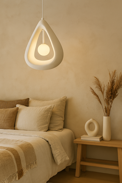 Druppelvormige Hanglamp Floro - Wabi Sabi Design