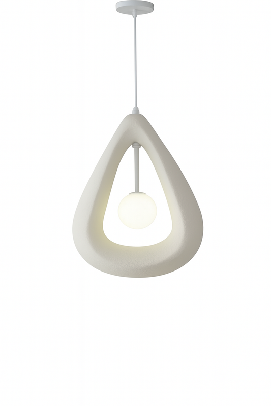 Druppelvormige Hanglamp Floro - Wabi Sabi Design