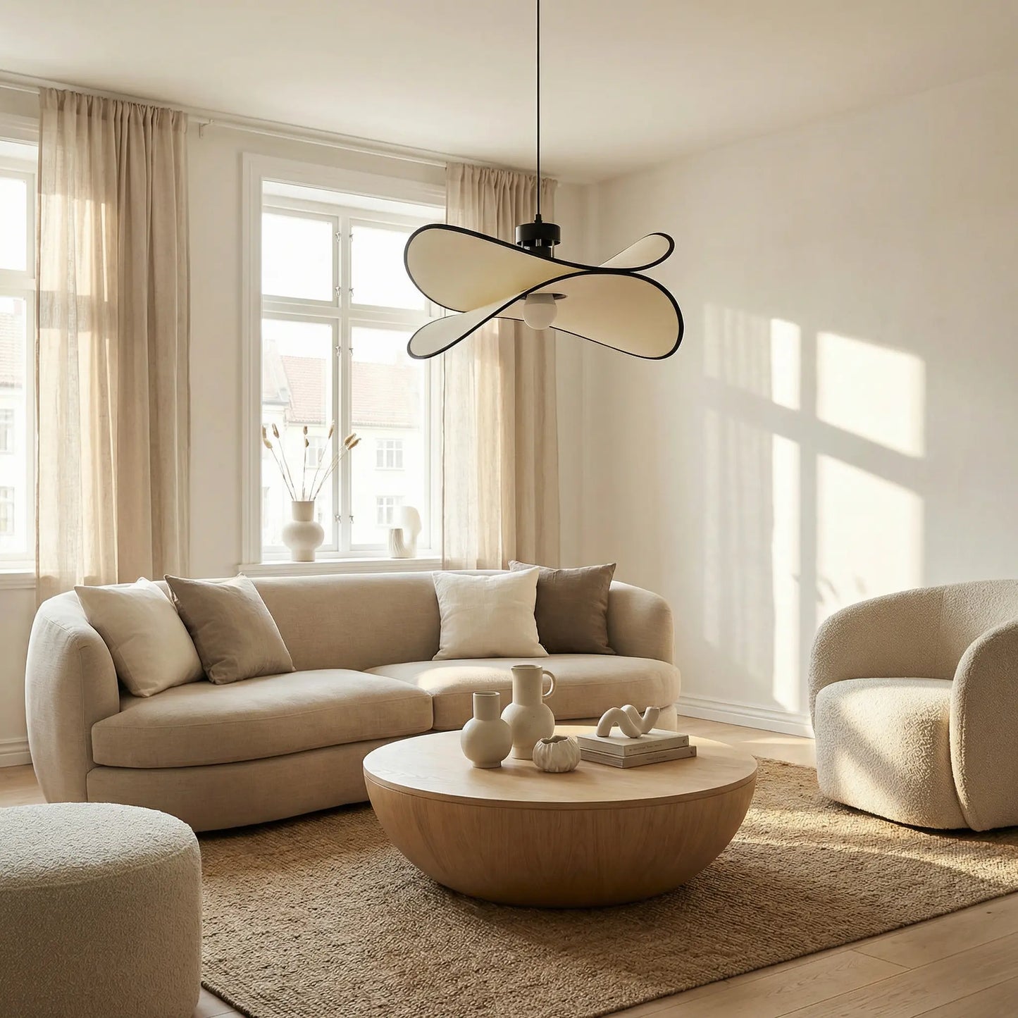 Golvende Hanglamp Kopervik - Modern Design