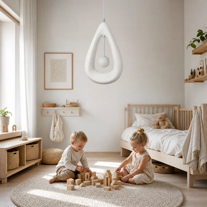 Druppelvormige Hanglamp Floro - Wabi Sabi Design