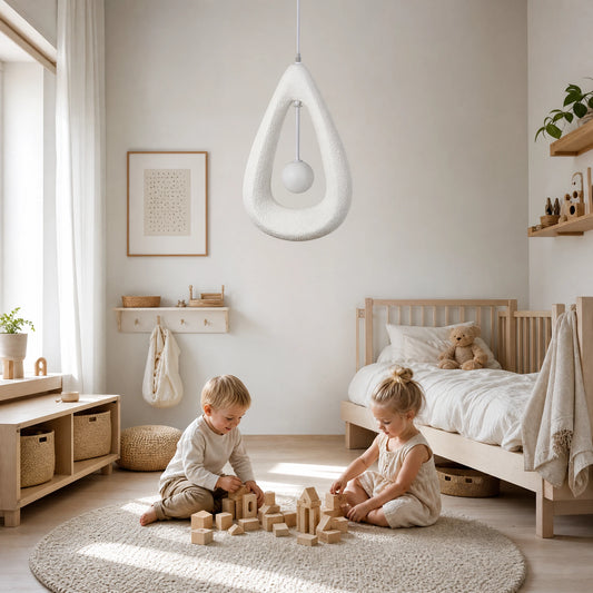 Druppelvormige Hanglamp Floro - Wabi Sabi Design