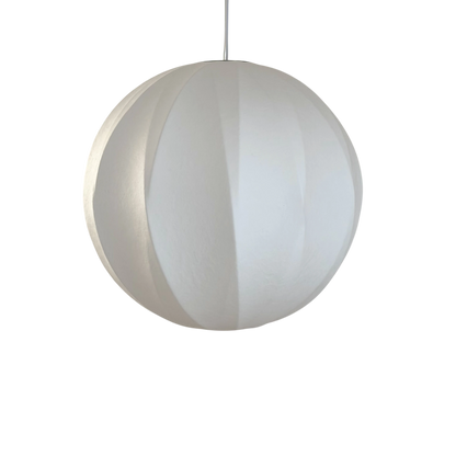 Witte Ronde Bol Hanglamp Hamar - Japandi Design