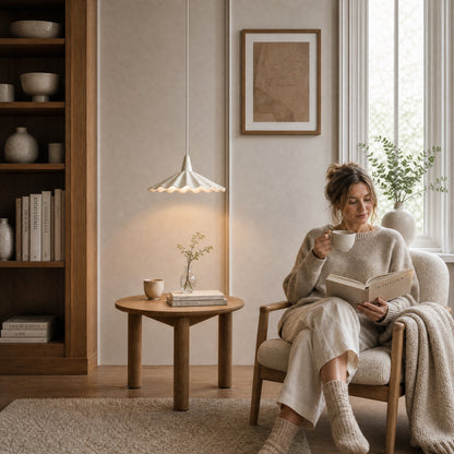 Golvende Hanglamp Stathelle - Japandi Design