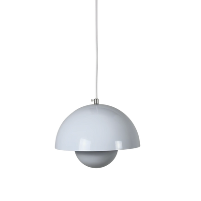 Witte Koepelvormige Hanglamp Vinstra - Scandi Design