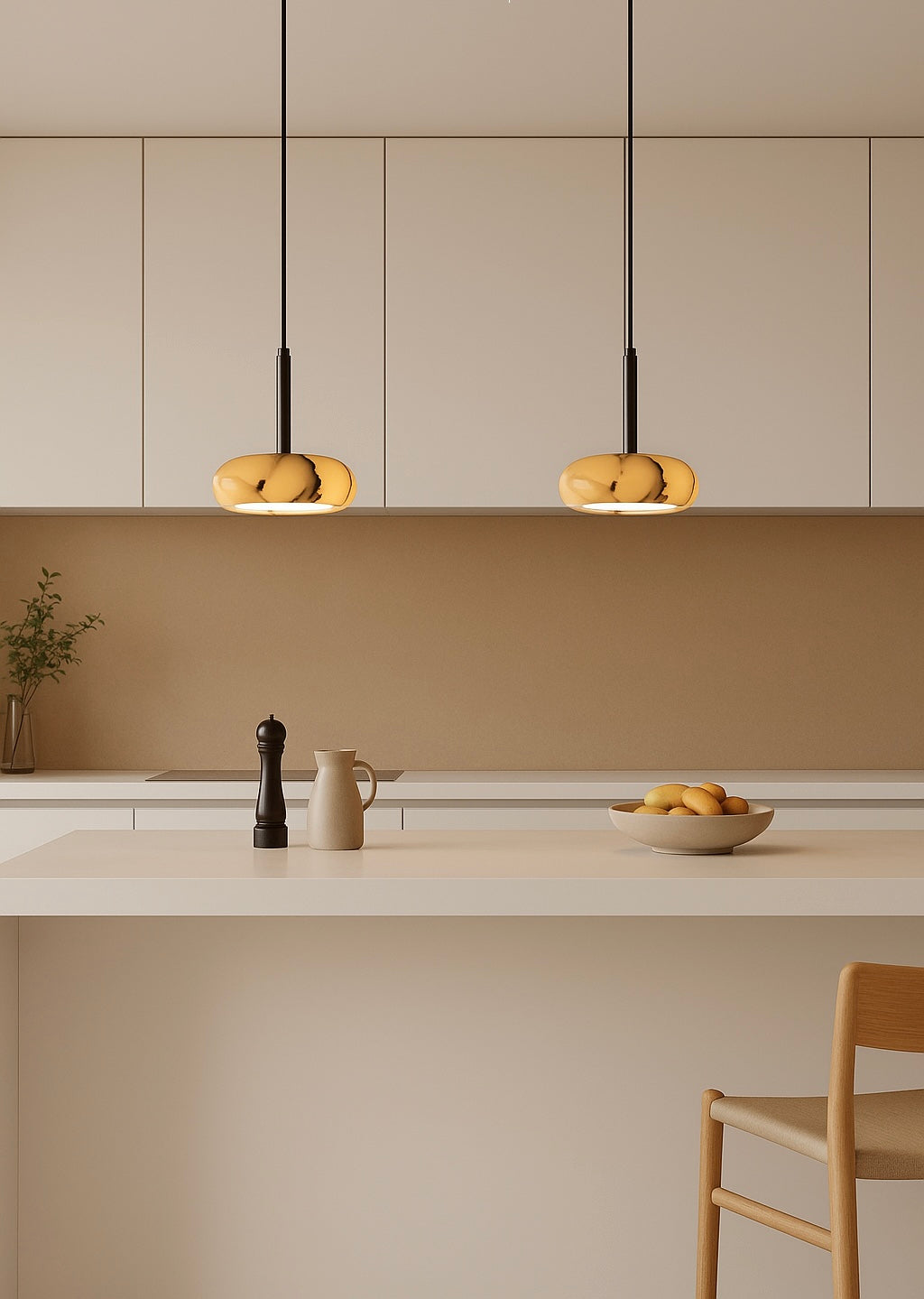 Marmeren Hanglamp Hokksund - Minimalistisch Design