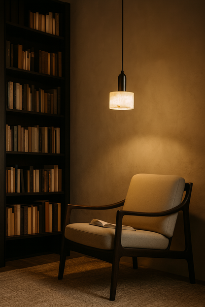 Marmeren Hanglamp Sandefjord - Japandi Design