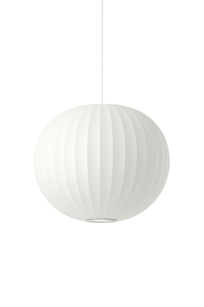 Witte Ronde Bol Hanglamp Vardo – Japandi Design