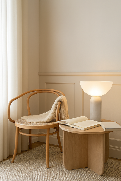 Marmeren Paddestoel Design Tafellamp Alta - Modern Design