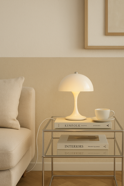 Paddestoel Tafellamp Risor - Minimalistisch Design