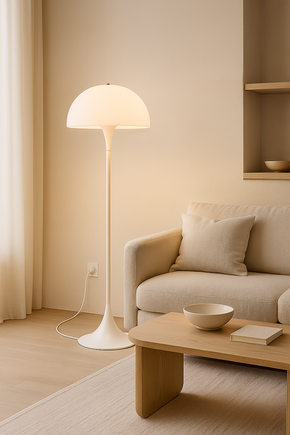 Paddestoel Vloerlamp Sandvika - Minimalistisch Design