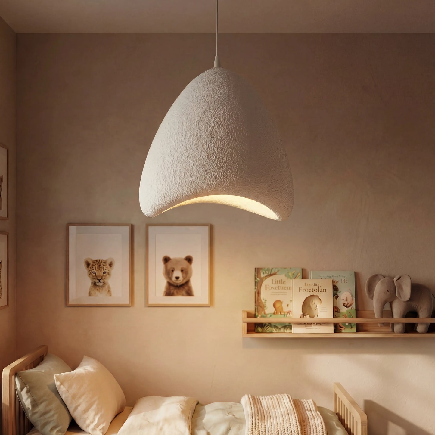 Organische Hanglamp Namsos - Wabi Sabi Design