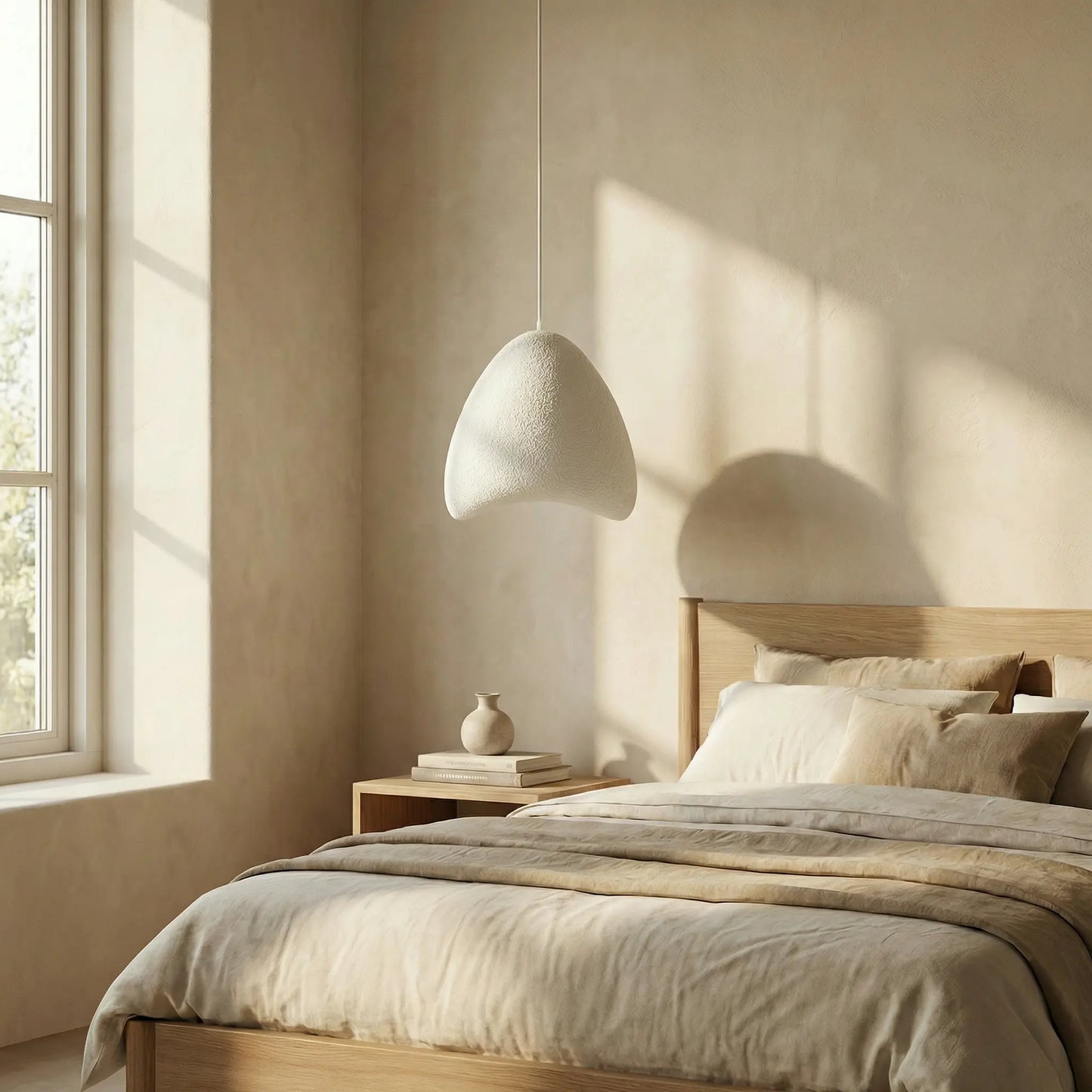 Organische Hanglamp Namsos - Wabi Sabi Design
