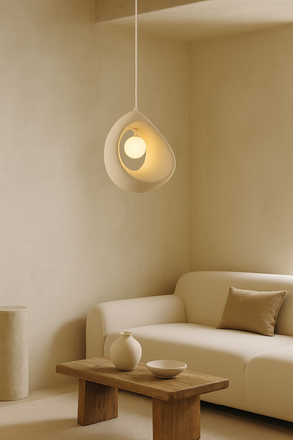 Organische Hanglamp Forde - Wabi Sabi Design