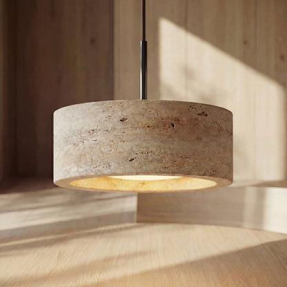 Travertin Hanglamp Senja - Japandi Design